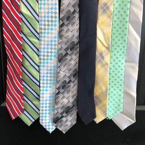 Men’s Neckties Lot of 8